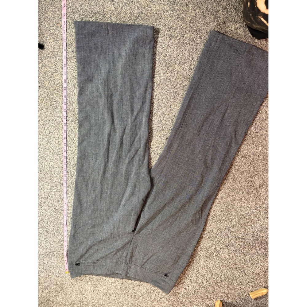 Apostrophe Dress Pants Women 16 Grey Stretch Wide Leg Professional Officecore - Picture 9 of 12